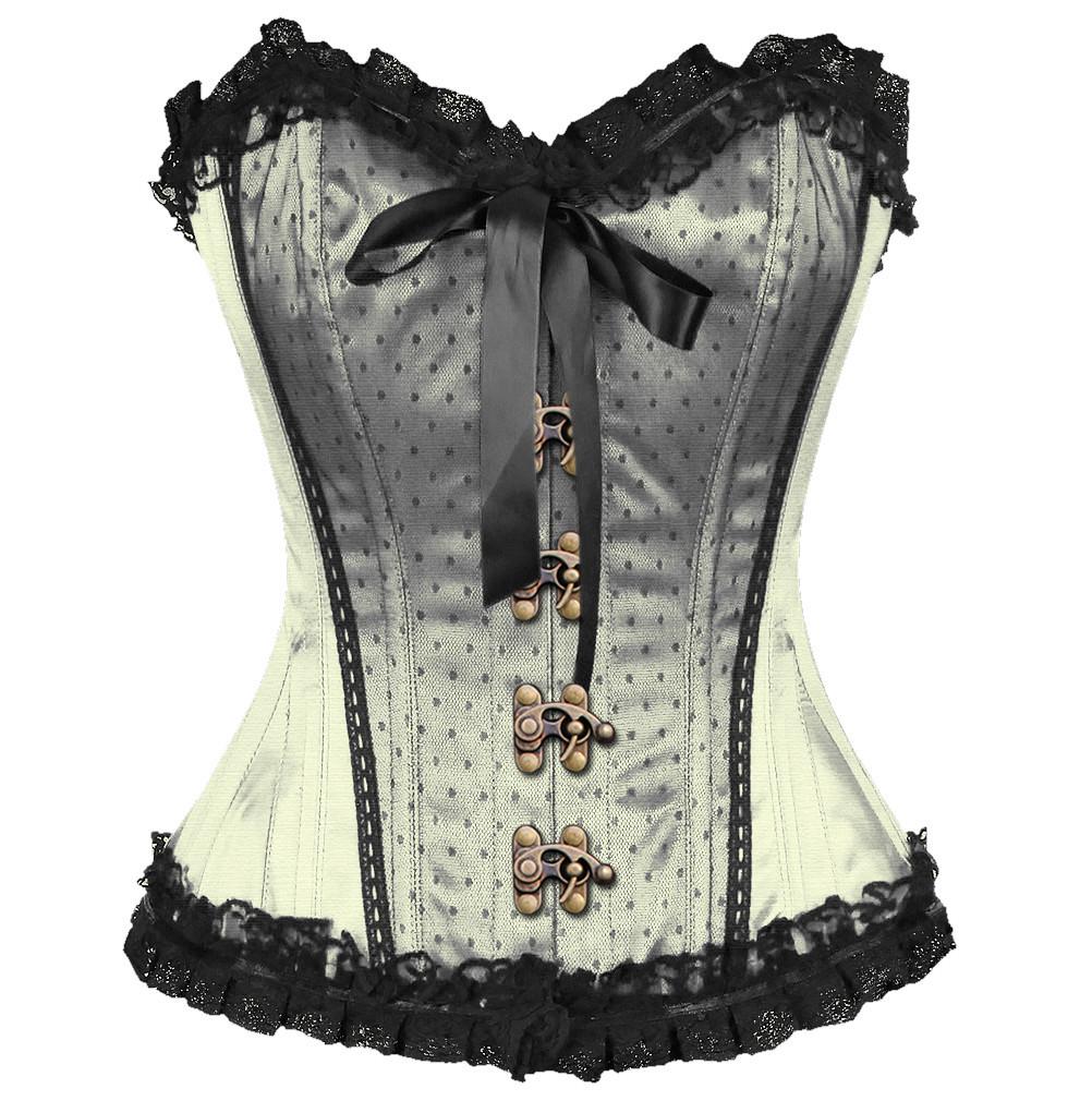 A beautifully ornate overbust corset dress in size 24 from